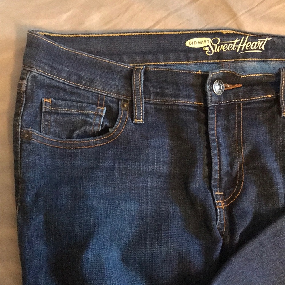 Old Navy Sweetheart Skinny Jeans Sz 8 Short